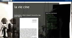 Desktop Screenshot of laviecine.blogspot.com