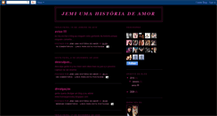 Desktop Screenshot of jemiloverstory.blogspot.com