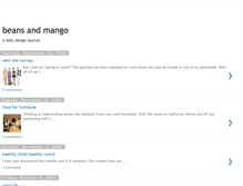 Tablet Screenshot of beansandmango.blogspot.com
