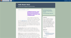 Desktop Screenshot of indiemosaicmusic.blogspot.com