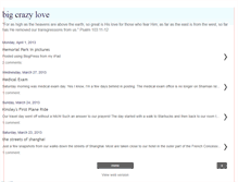 Tablet Screenshot of bigcrazylove.blogspot.com