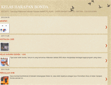 Tablet Screenshot of kelasharapanbonda.blogspot.com