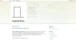 Desktop Screenshot of cognoscibilis.blogspot.com