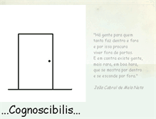 Tablet Screenshot of cognoscibilis.blogspot.com