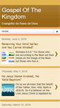 Mobile Screenshot of gospelofthekingdomofgod.blogspot.com