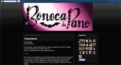 Desktop Screenshot of bonecadepano666.blogspot.com