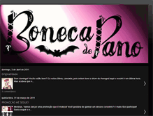 Tablet Screenshot of bonecadepano666.blogspot.com