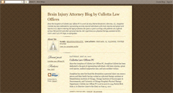 Desktop Screenshot of braininjuryatty.blogspot.com