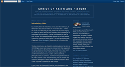 Desktop Screenshot of christoffaithandhistory.blogspot.com