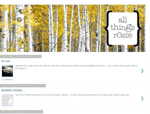 Tablet Screenshot of allthingsrosie.blogspot.com