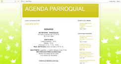 Desktop Screenshot of agendaparroquiaemigrantes.blogspot.com