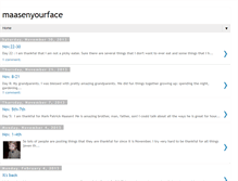 Tablet Screenshot of maasenyourface.blogspot.com