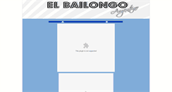 Desktop Screenshot of elbailongoargentino.blogspot.com