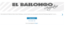 Tablet Screenshot of elbailongoargentino.blogspot.com