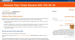 Desktop Screenshot of pensionpourchatsgeneve1.blogspot.com