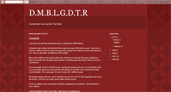 Desktop Screenshot of dmblgdtr.blogspot.com