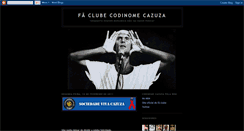 Desktop Screenshot of codinome-cazuza.blogspot.com