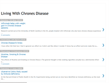 Tablet Screenshot of chronesdiseasesymptoms.blogspot.com