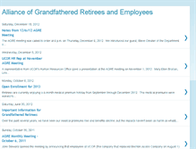 Tablet Screenshot of allianceofgfretireesemployees.blogspot.com