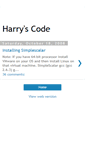 Mobile Screenshot of harryscode.blogspot.com