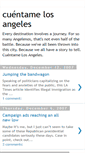 Mobile Screenshot of cuentamelosangeles.blogspot.com