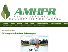 Tablet Screenshot of homeopatasparana.blogspot.com