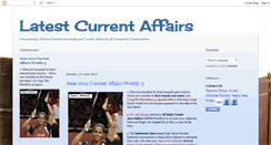 Desktop Screenshot of currentaffairsqz.blogspot.com