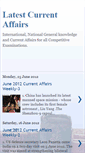 Mobile Screenshot of currentaffairsqz.blogspot.com