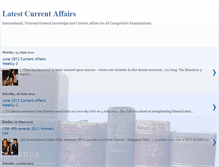 Tablet Screenshot of currentaffairsqz.blogspot.com