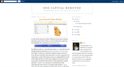 Desktop Screenshot of onecapitalremoved.blogspot.com