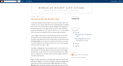 Desktop Screenshot of boracay-at-night.blogspot.com