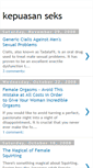 Mobile Screenshot of kepuasan-seks.blogspot.com