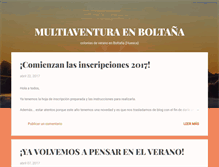 Tablet Screenshot of multiaventuraboltana.blogspot.com