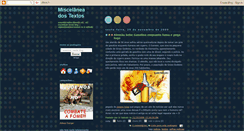 Desktop Screenshot of mixdostextos.blogspot.com