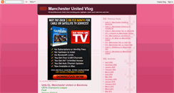 Desktop Screenshot of manunitedvlog.blogspot.com