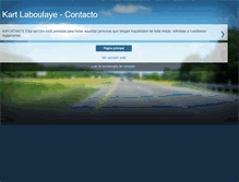 Tablet Screenshot of contacto-kartlaboulaye.blogspot.com