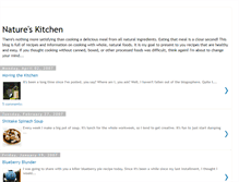 Tablet Screenshot of natureskitchen.blogspot.com