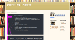 Desktop Screenshot of ciencias2verm.blogspot.com