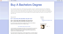 Desktop Screenshot of buyabachelorsdegree.blogspot.com