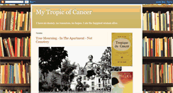 Desktop Screenshot of mytropicofcancer.blogspot.com