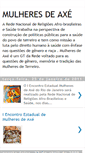 Mobile Screenshot of mulheresdeaxe.blogspot.com