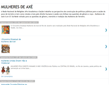 Tablet Screenshot of mulheresdeaxe.blogspot.com