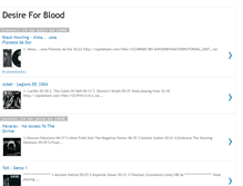 Tablet Screenshot of desireforblood.blogspot.com