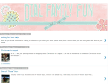 Tablet Screenshot of dialfamilyblog.blogspot.com