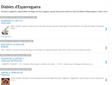 Tablet Screenshot of diablesesparreguera.blogspot.com