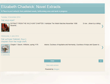 Tablet Screenshot of elizabethchadwicks.blogspot.com