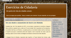 Desktop Screenshot of cidadania-e.blogspot.com
