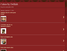 Tablet Screenshot of cakesbydelilah.blogspot.com