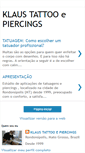 Mobile Screenshot of klaustattoo.blogspot.com