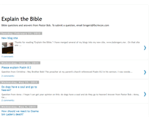 Tablet Screenshot of explainthebible.blogspot.com